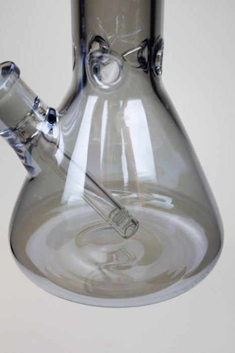 14" Luxury Logo 7 mm classic Electroplated Glass beaker Bong n- - One Wholesale