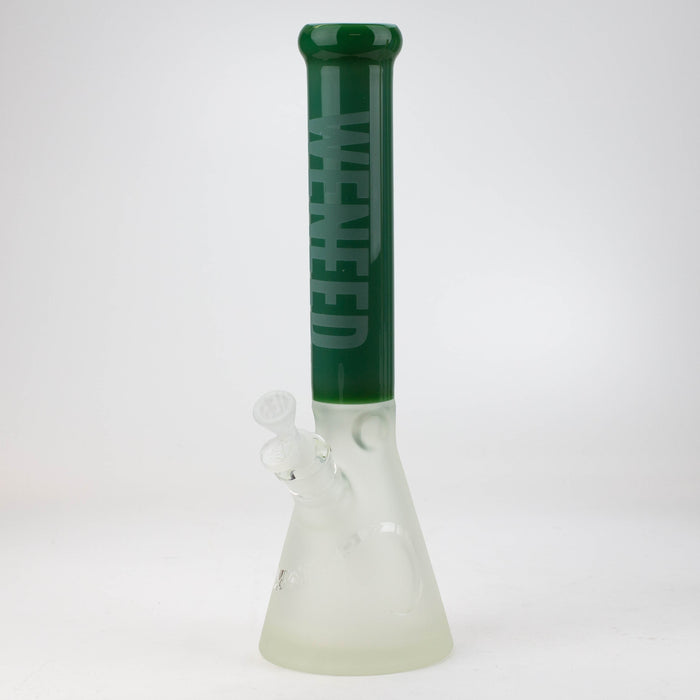 WENEED®-15" Gecko Beaker 9mm Glass Bong WENEED® Green