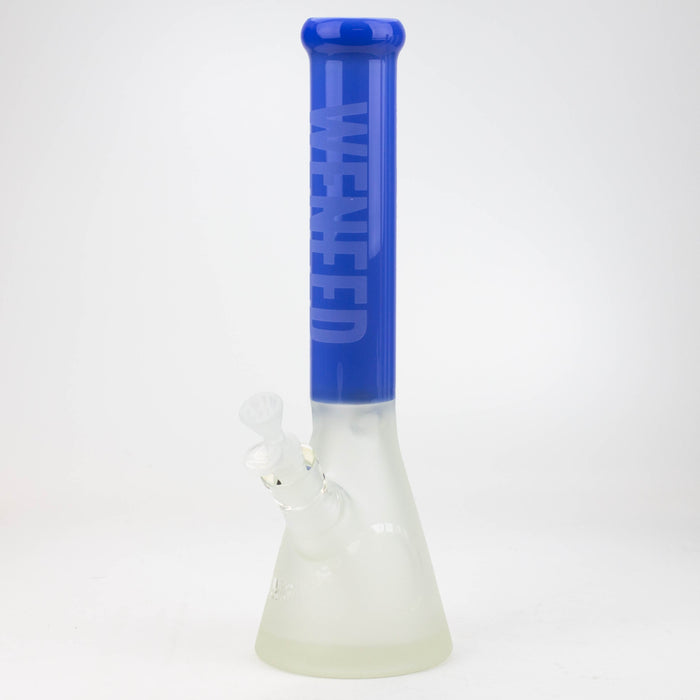 WENEED®-15" Gecko Beaker 9mm Glass Bong WENEED® Jade Blue