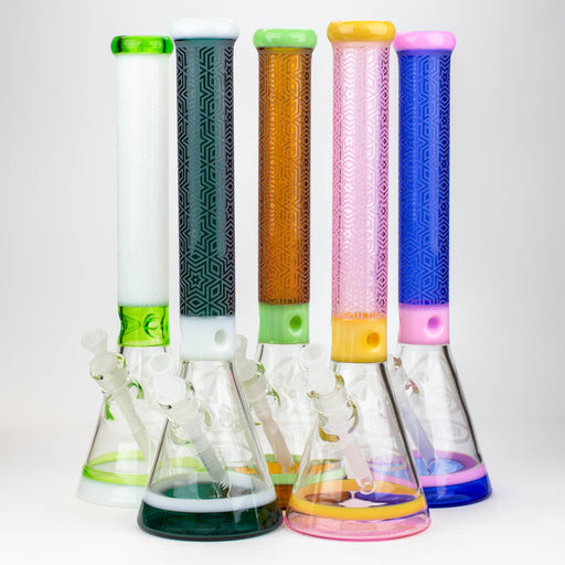 WENEED®-18" Star Party Beaker 7mm Glass Bong WENEED®