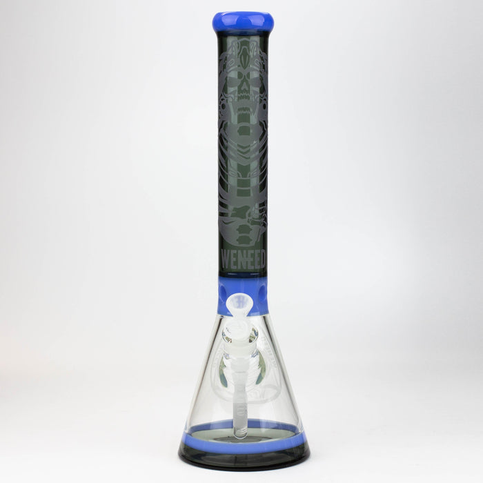 WENEED®-18" Undead Warrior Beaker 7mm Glass Bong WENEED®