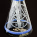 WENEED®-18" Undead Warrior Beaker 7mm Glass Bong WENEED®