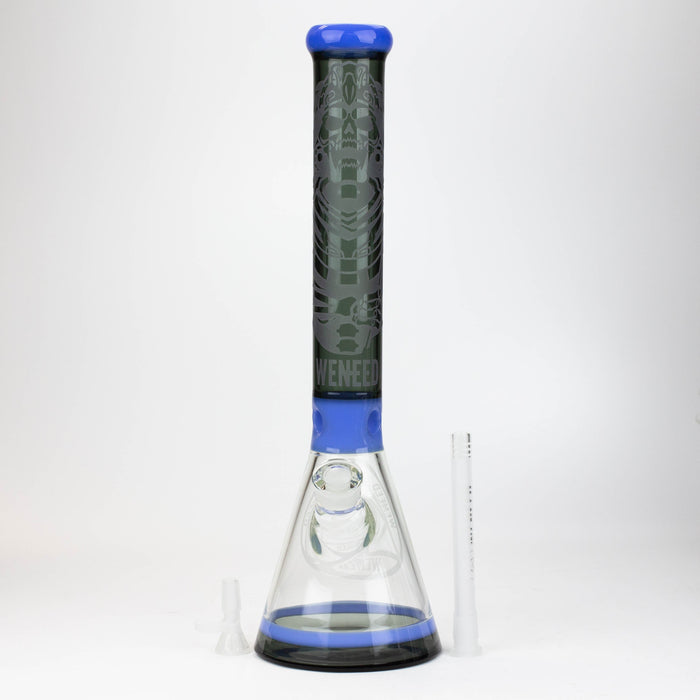 WENEED®-18" Undead Warrior Beaker 7mm Glass Bong WENEED®