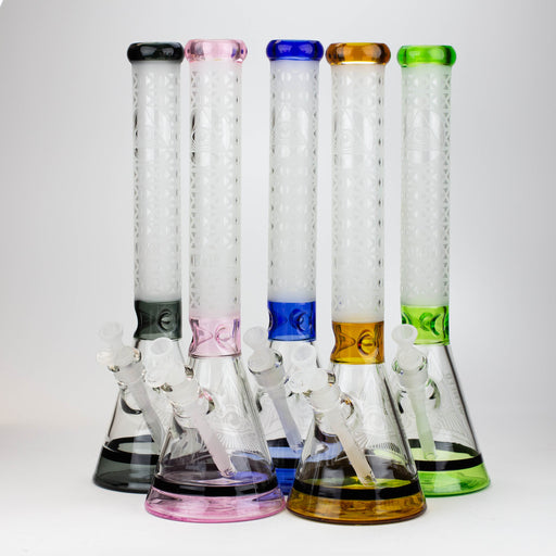 WENEED®-19" Illuminati Tower Beaker 7mm Glass Bong WENEED®