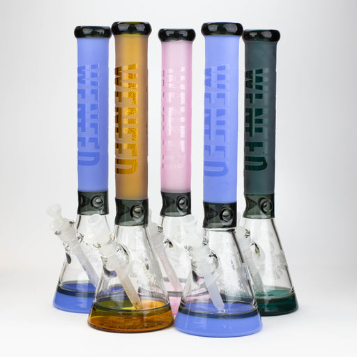 WENEED®-19" Mayan King Beaker 7mm Glass Bong WENEED®