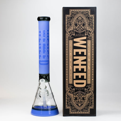 WENEED®-19" Mayan King Beaker 7mm Glass Bong WENEED®