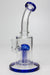 Water Pipe 10 inches with 8 tree arms diffuser-Blue - One Wholesale