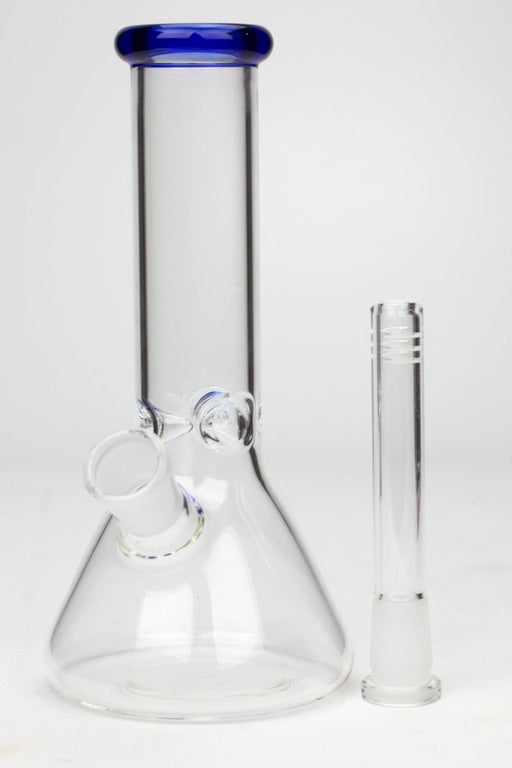 Water Pipe 8 inches beaker Glass Bong Honeybee Herb