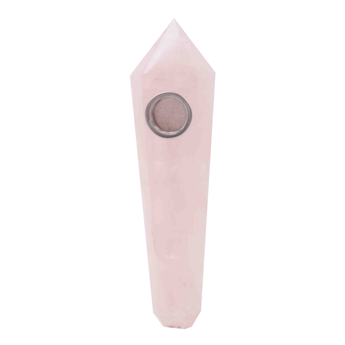 QUARTZ PIPE | ROSE QUARTZ Quartz · Stone Pipe Xhaal Inc