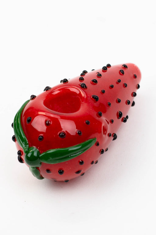 4" GLASS PIPE-Strawberry [XTR1059] Glass Pipe Canadian Distributor
