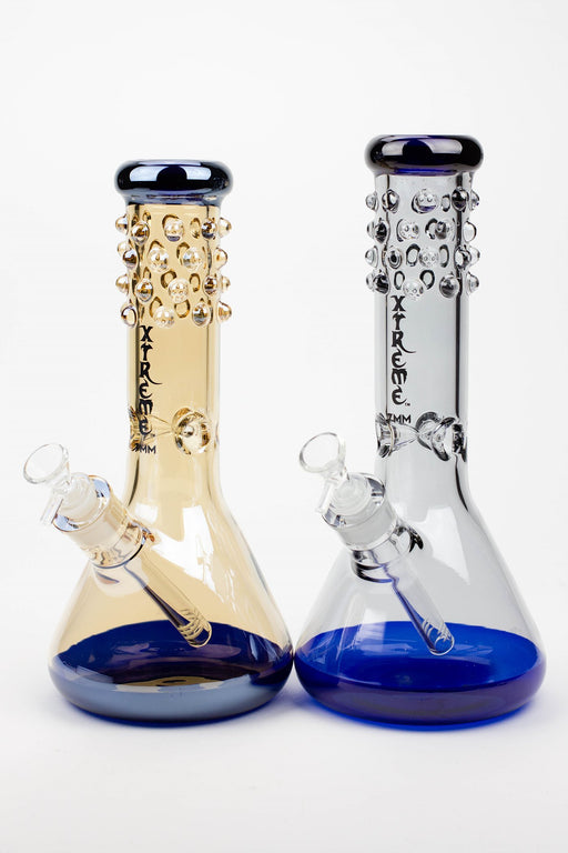 12" XTREME Glass / 7 mm / electro plate Glass beaker Bong Glass Bong Canadian Distributor
