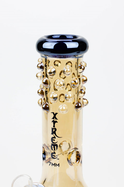 12" XTREME Glass / 7 mm / electro plate Glass beaker Bong Glass Bong Canadian Distributor