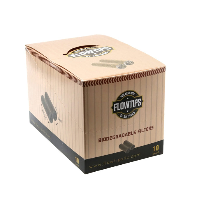 FLOWTIPS-BIODEGRADABLE FILTER Box of 10 Filter Tip Flow-Tips