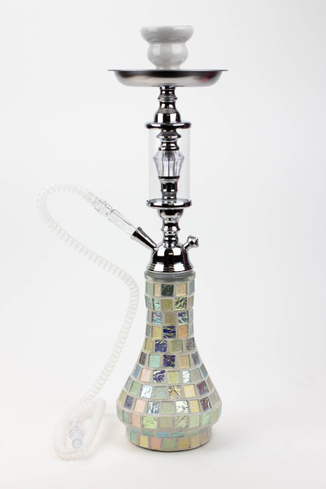 20" 1 hose Hookah [AK2263] Hookah Canadian Distributor White