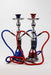 20" 2 hoses decorative metal baluster Hookah [AK2268] Hookah Canadian Distributor