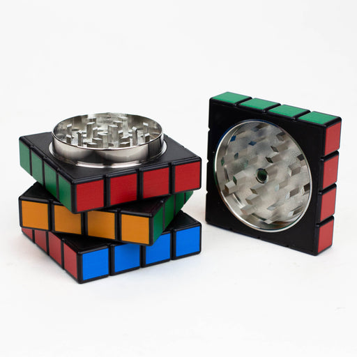 Cube Herb Grinder - 4 Parts Regular Grinder BANKA