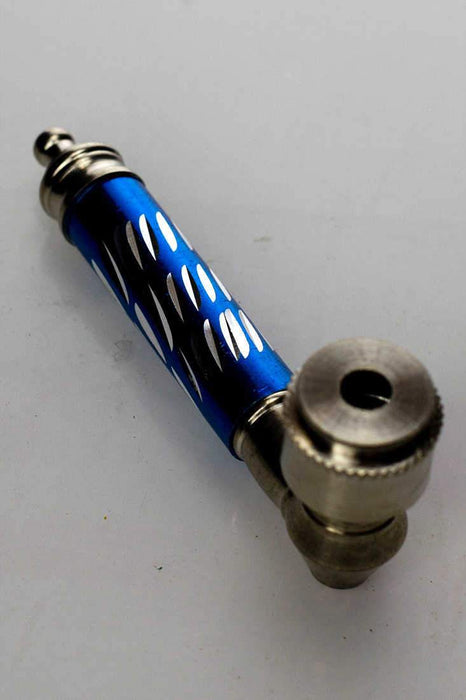 3" Metal Pipe-Blue-539 - One Wholesale