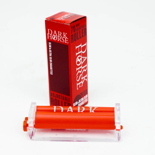 Adjustable 70 mm DARK HORSE roller for Slim and Ultra slim cigarettes - RED Roller BANKA Each