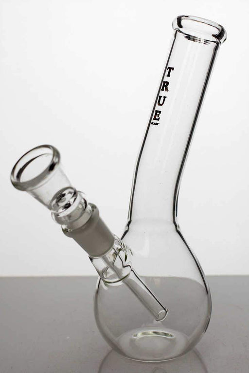 7" glass water bong with bowl stem Beaker Bong ONE Clear G1