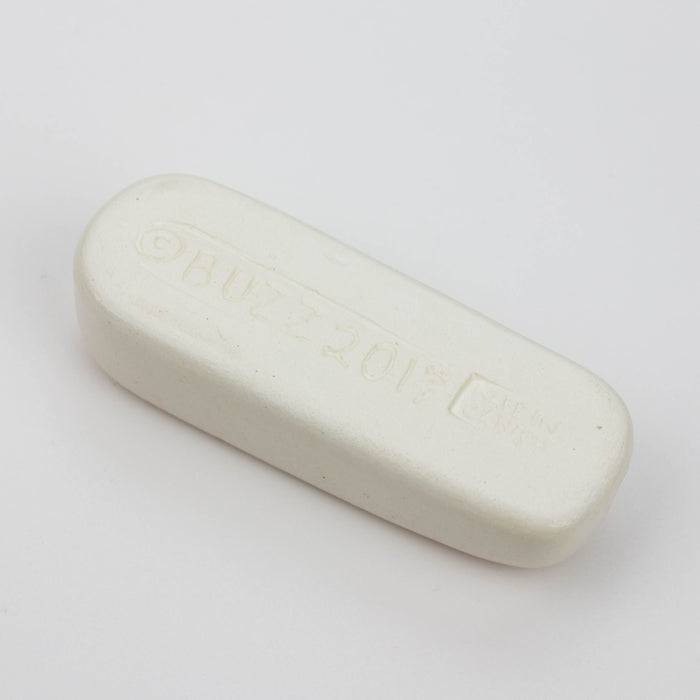 Handmade Ceramic Smoking Pipe [Green Cross] Ceramic Pipe Black Piranha Designs