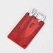 Wallet Multifunction Survival Tool Kit Multi Tool · Accessory Canadian Distributor Red