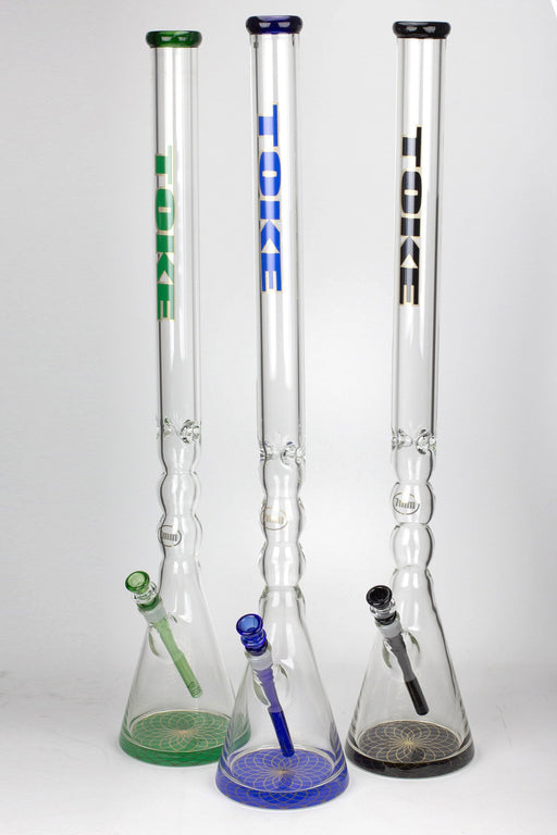 32" DANK 7 mm curved tube beaker water bong Glass Bong Northern Aurora Trading Ltd
