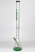 32" DANK 7 mm curved tube beaker water bong-Green - One Wholesale