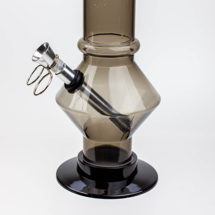 11" bent neck acrylic water pipe assorted [FP series] Beaker Bong ONE