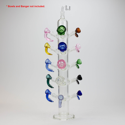 Glass Bowl & Banger Display Tower for 18 mm joint Other Canadian Distributor