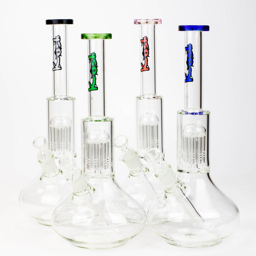 13" KUSH 8 tree-arm round base glass bong [H2] Glass Bong Canadian Distributor