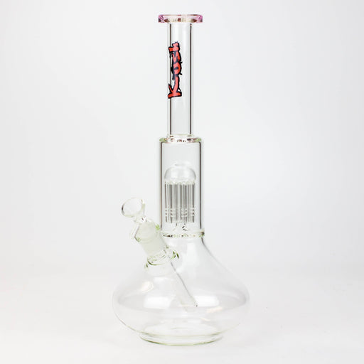 13" KUSH 8 tree-arm round base glass bong [H2] Glass Bong Canadian Distributor Pink