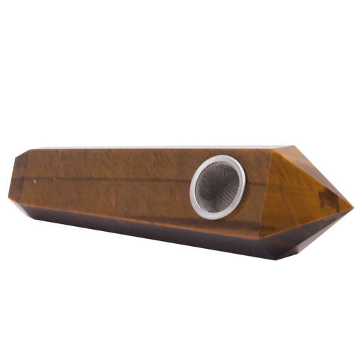 QUARTZ PIPE | TIGER EYE Quartz · Stone Pipe Xhaal Inc