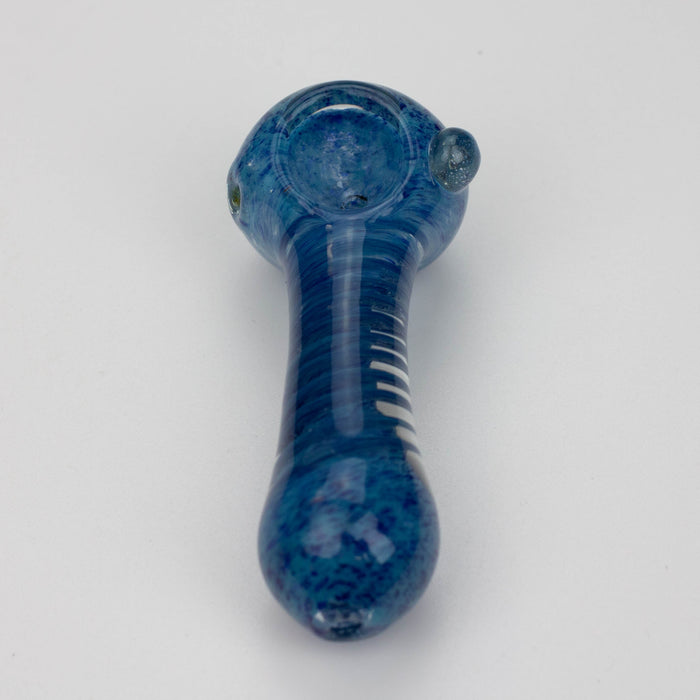 3" soft glass hand pipe [9187] Pack of 2 Glass Pipe ONE