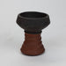 Clay Hookah Bowl [MD2213] Bowl · Popper Canadian Distributor Black