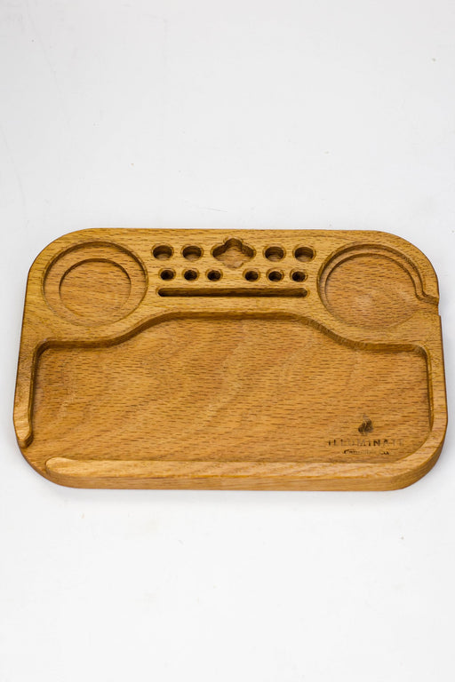 Regular wooden rolling tray MK1 Tray Illuminate Cannabis Co.