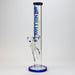 16" 1-MILLION Glass / 9mm / glass tube water bong [M004] Glass Bong Canadian Distributor Blue