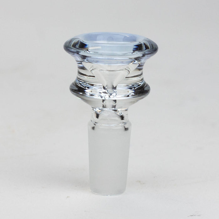 Color accented glass bowl Bowl · Banger · Oil Burner ONE Purple 14 mm Female Joint