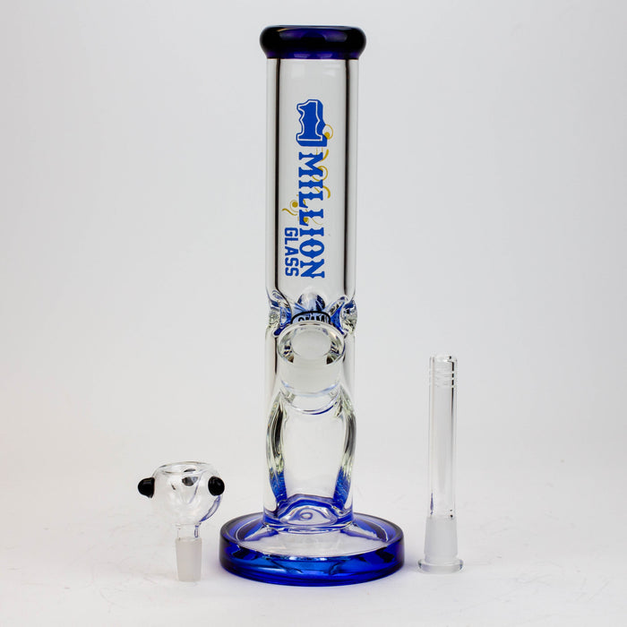 11" 1-MILLION Glass / 9mm / glass tube water bong Glass Bong Canadian Distributor