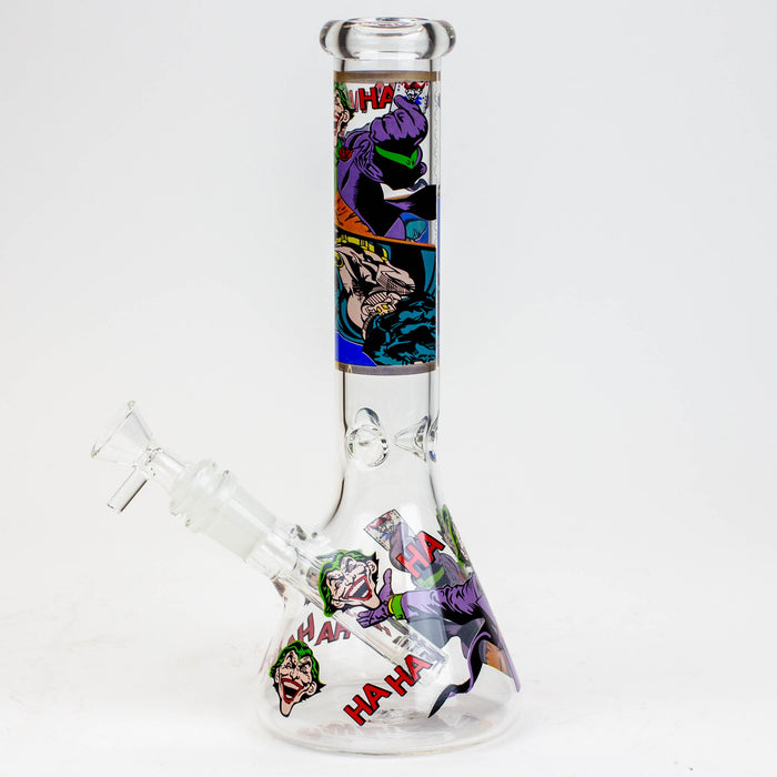 10" Cartoon glass water bong Glass Bong BANKA