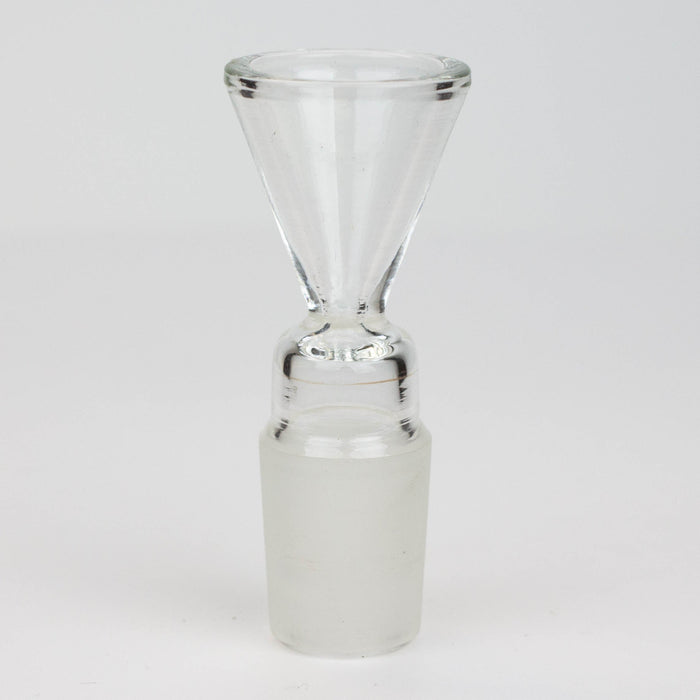 Clear thick glass bowl for 18 mm female Joint