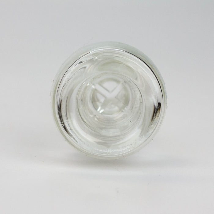 Built-in Screen double glass bowl for 14 mm female Joint