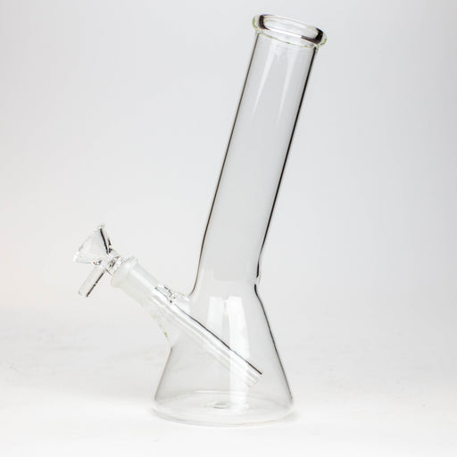 8" Clear glass beaker water bong Beaker Bong ONE