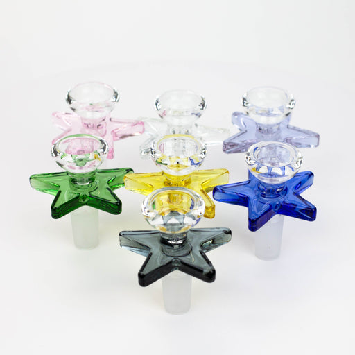 Thick glass bowl with star handle Bowl · Banger · Oil Burner ONE