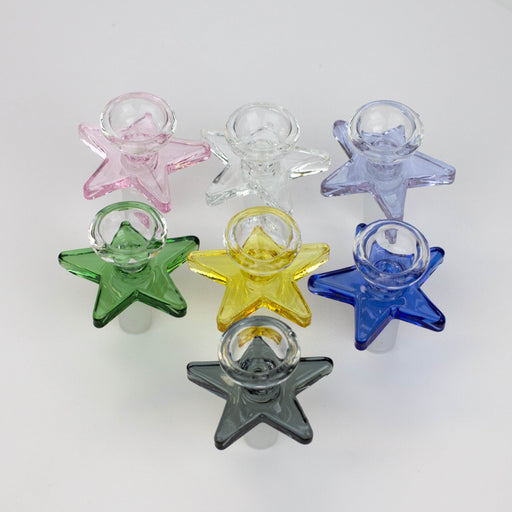 Thick glass bowl with star handle Bowl · Banger · Oil Burner ONE