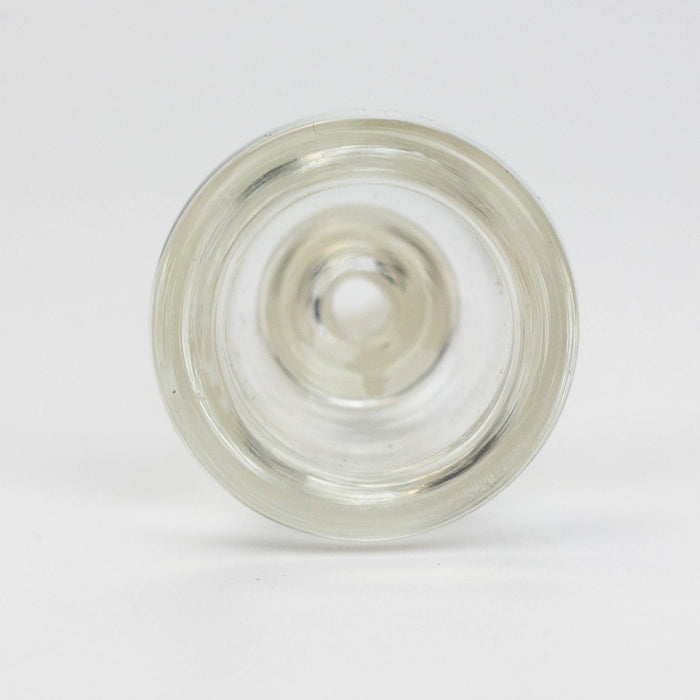 Clear round bowl for 14 mm female Joint