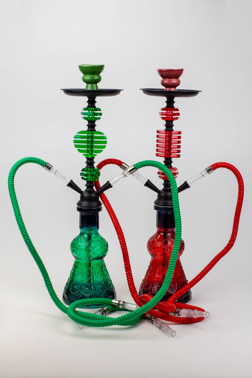 19" 2 hoses baluster Hookah [MD2190] Hookah Canadian Distributor