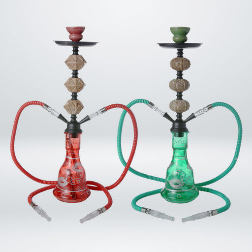 19" 2 hoses baluster Hookah [MD2200] Hookah Canadian Distributor