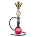 27" Twist Wrought Hookah [MD2205] Hookah Canadian Distributor Red