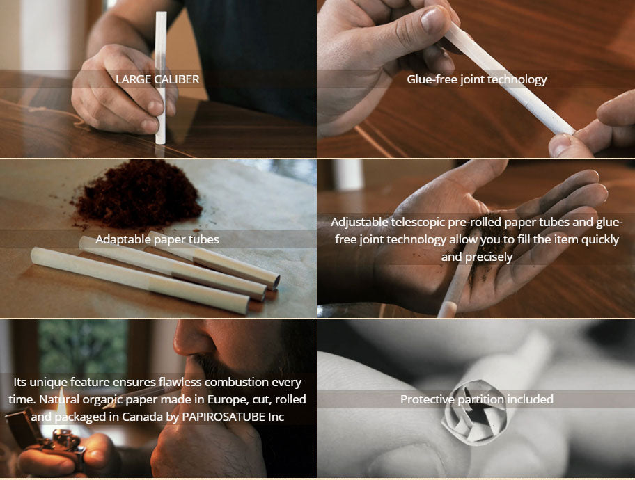 PAPIROSATUBE - Pre-rolled paper tubes- - One Wholesale