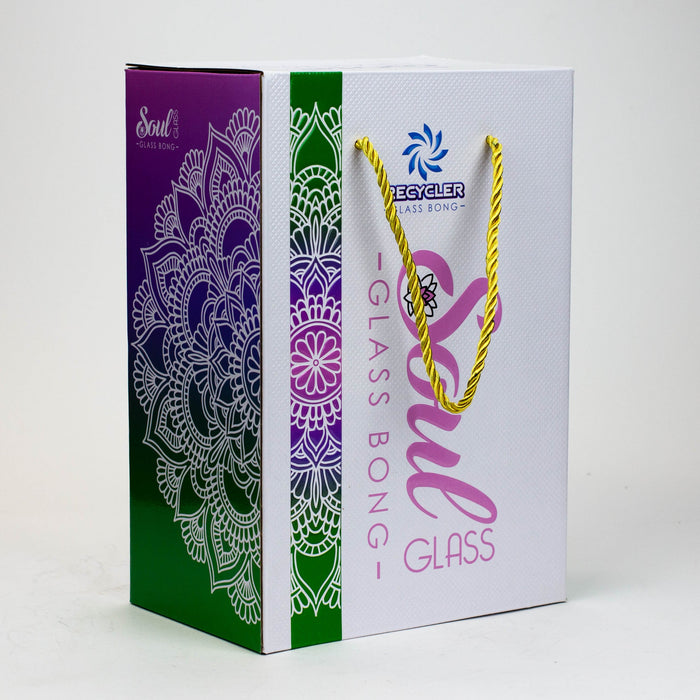 9" SOUL Glass 2-in-1 recycler bong [S2093] Glass Bong Canadian Distributor